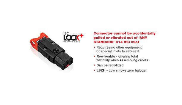 Scolmore launches locking rewireable C13 IEC Connector