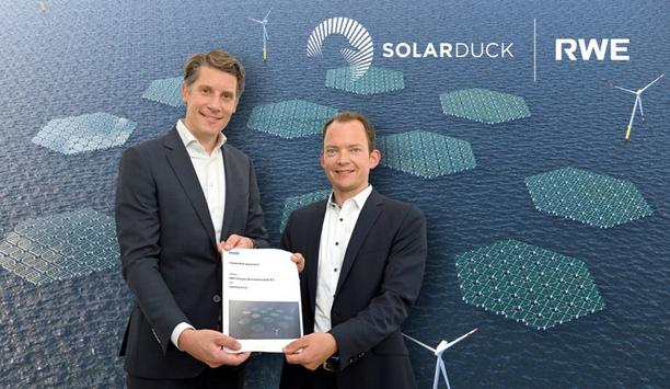 RWE And SolarDuck Accelerate Technology Development And Commercialization Of Offshore Floating Solar At Scale