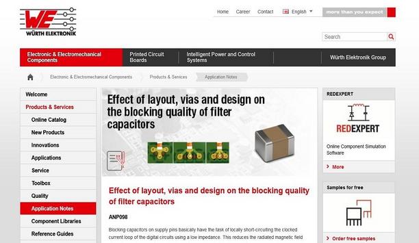 Würth Elektronik Publishes A New Application Note On Blocking Capacitors