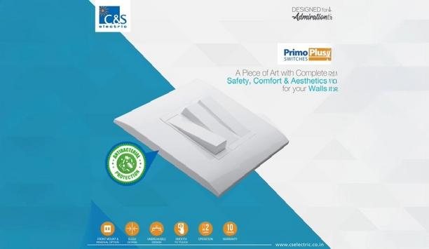 C&S Primo Plus Anti-Bacterial Switches: Health & Safety First