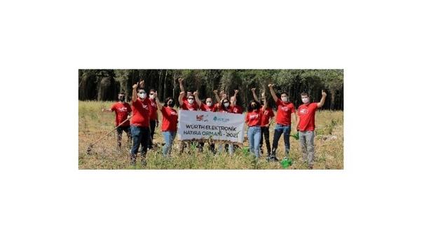 Würth Elektronik Turkey Supports Forestation Project