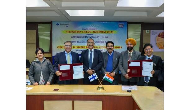 BHEL Enters Into Technology License Agreement With Sumitomo SHI FW, Finland For CFBC Boilers