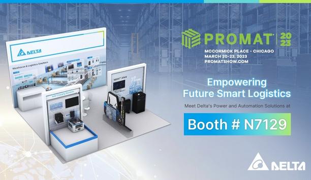 Delta Showcases 30kW Wireless Charging System And Automation Solutions For Next-Generation Warehousing And Logistics At ProMAT 2023