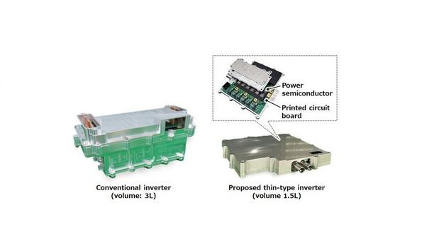 Hitachi And Hitachi Astemo Developed Thin-Type Inverter Technology For EVs That Is More Compact And Energy Efficient