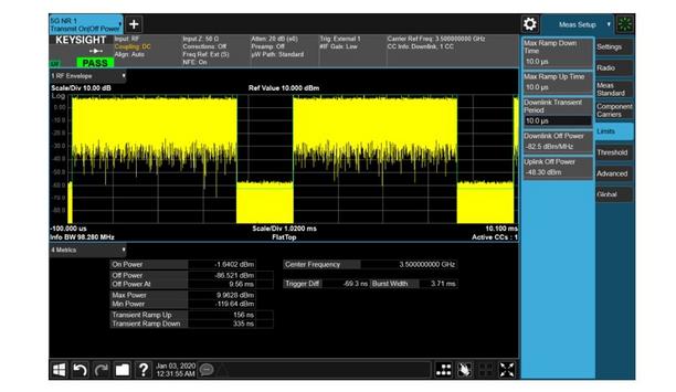 Keysight Describes How To Stay Compliant With 5G NR Base Station Transmitter Testing