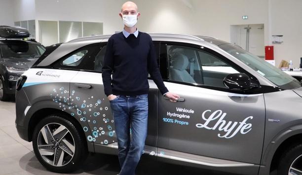 Lhyfe Celebrates The Acquisition Of Its First Hydrogen Vehicle, The NEXO With Hyundai And DMD