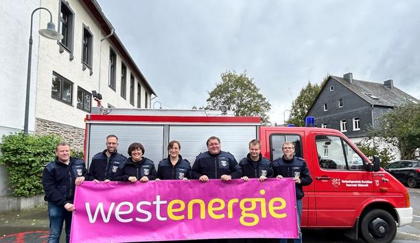 New Firefighter Uniforms Sponsored By Westenergie