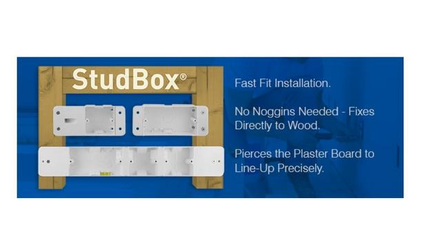 Scolmore Introduces StudBox® Electrical Back-Box System As Part Of The CLICK® Essentials Range