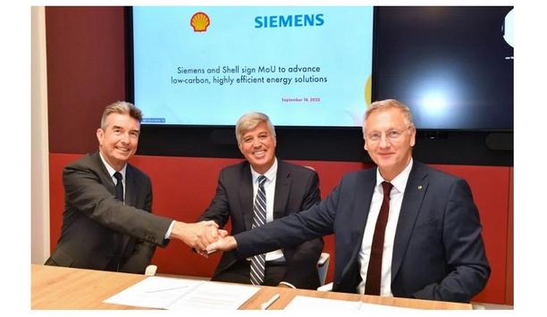 Siemens And Shell Sign MoU To Advance Low-Carbon, Highly Efficient Energy Solutions