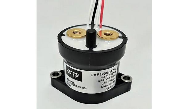 TE Connectivity Announces The Release Of Additional Configuration Of Its KILOVAC CAP120 High Voltage Latching Contactor