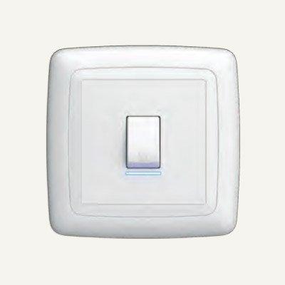 Bahra Electric 1110120 1 Gang 20A Small Double Pole Switch