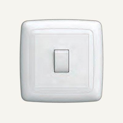 Bahra Electric 1110121 1 Gang 20A Small Two Way Switch