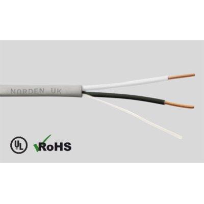 Norden 71-110212C 2 Core 12AWG Unshielded Multi Conductor Cable CMR PVC