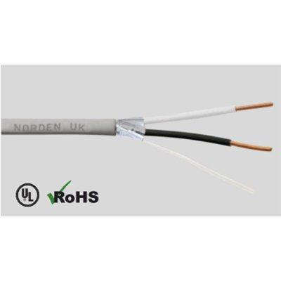 Norden 71-110216C 2 Core 16AWG Unshielded Multi Conductor Cable CMR PVC