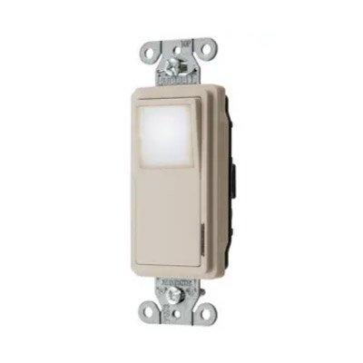 Bryant 9901NLLA Commercial Grade Single Pole Rocker Switch With Nightlight