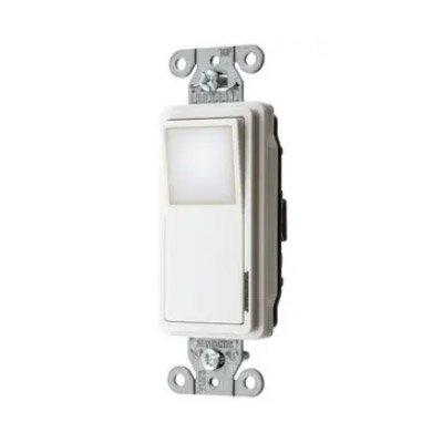 Bryant 9901NLW Commercial Grade Single Pole Rocker Switch With Nightlight