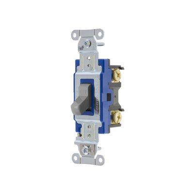 Bryant 4803BGRY Gray Industrial Grade 3-Way Toggle Switch