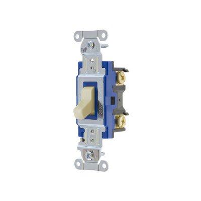 Bryant 4803BI Ivory Industrial Grade 3-Way Toggle Switch