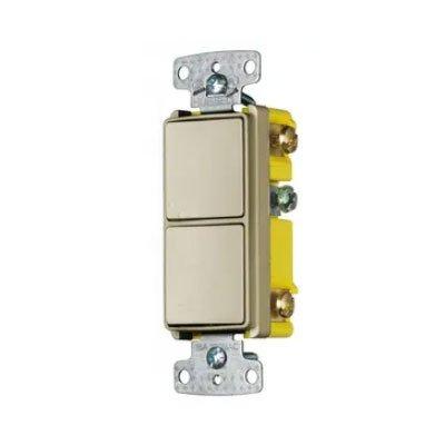 Bryant RCD303I Residential Grade 3-Way Combination Rocker Switch