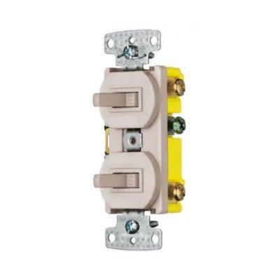 Bryant RC101AL Residential Grade Single Pole Combination Toggle Switch