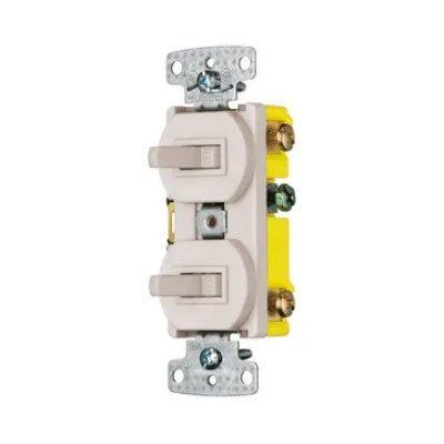 Bryant RC303LA Residential Grade 3-Way Combination Toggle Switch