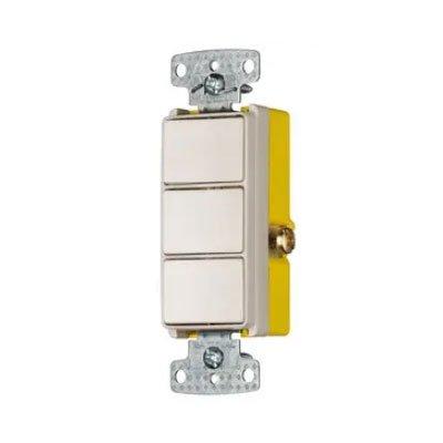 Bryant RCD111LA Residential Grade Single Pole Combination Rocker Switch