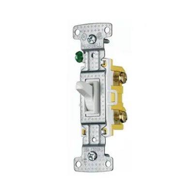 Bryant RS115W Residential Grade Single Pole Toggle Switch