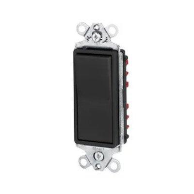 Bryant 9904BLK Industrial Grade Single Pole Rocker Switch