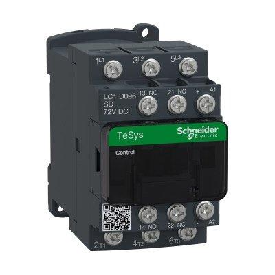 Schneider Electric LC1D096SD Non-Reversing 3 Pole 9 A Contactor