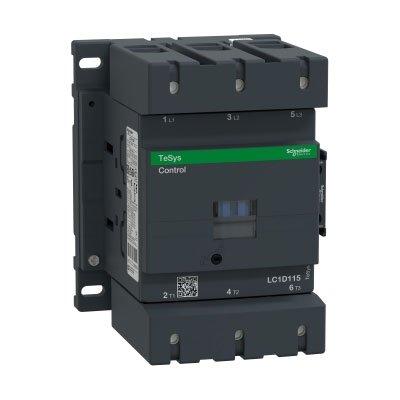 Schneider Electric LC1D115G6 Non-Reversing 3 Pole 115 A Contactor