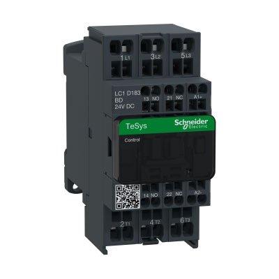 Schneider Electric LC1D183BD Non-Reversing 3 Pole 18 A Contactor