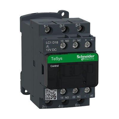 Schneider Electric LC1D18JL Non-Reversing 3 Pole 18 A Contactor