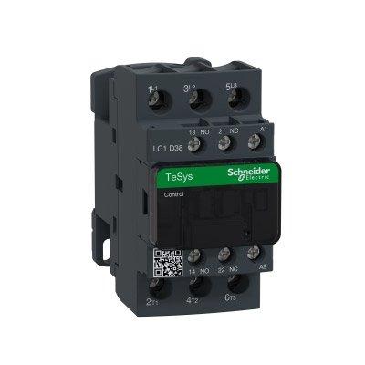 Schneider Electric LC1D38P7 Non-Reversing 3 Pole 38 A Contactor