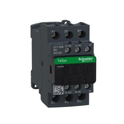 Schneider Electric LC1D38BD Non-Reversing 3 Pole 38 A Contactor