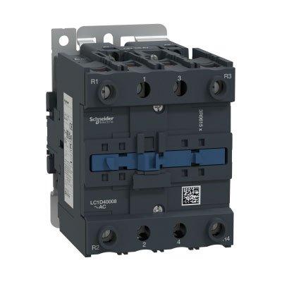 Schneider Electric LC1D40008F7 Non-Reversing 4 Pole 60 A Contactor