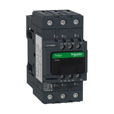 Schneider Electric LC1D80AM7 Non-Reversing 3 Pole 80 A Contactor