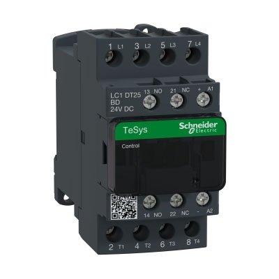 Schneider Electric LC1DT25BD Non-Reversing 4 Pole 25 A Contactor