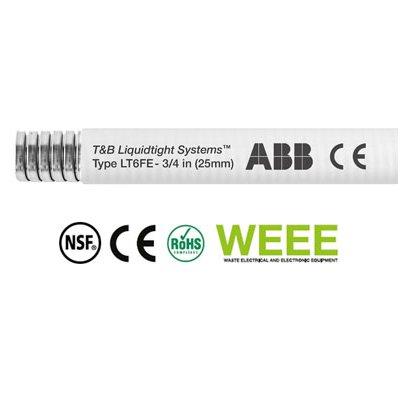 ABB LT6FES01W-C liquid-tight flexible metallic conduit - Type LT6FE