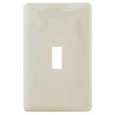 Bryant NPS1LA Light Almond 1-Gang 1-Toggle Snap-On Wallplate