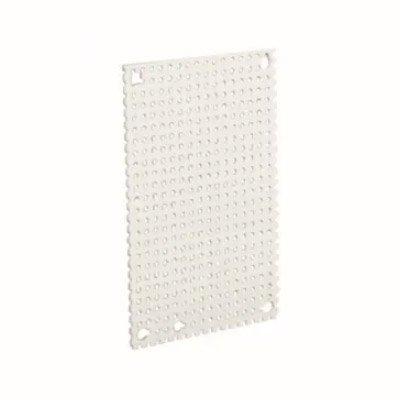 Wiegmann P1408PP Carbon Steel White Perforated Back Panel