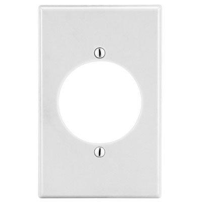 Bryant P724W White 1-Gang 2.15" Opening Wallplate