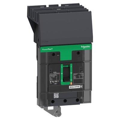 Schneider Electric BJA36030 Circuit breaker, PowerPact B, 30A, 3 pole, 600Y/347VAC, 25kA, I-Line, thermal magnetic, 80%, ABC