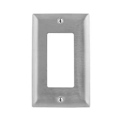 Bryant SS26 Stainless Steel 1-Gang 1-GFCI Opening Wallplate