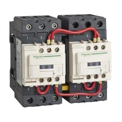 Schneider Electric T02DN23G7 Reversing 3 Pole 45 A NEMA Contactor