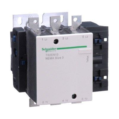 Schneider Electric T02EN13G7 Non-Reversing 3 Pole 90 A NEMA Contactor