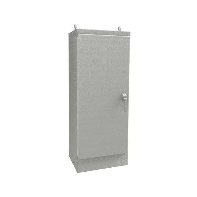 Wiegmann WRD723618SSFSN4 NEMA 4 Single Door Stainless Steel Freestanding Enclosure